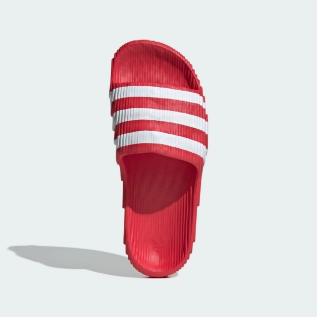 adidas 愛迪達 Adilette 22 男女 涼拖鞋 運動 休閒 日常 居家 逛街 舒適 環保 紅白(IG9259)