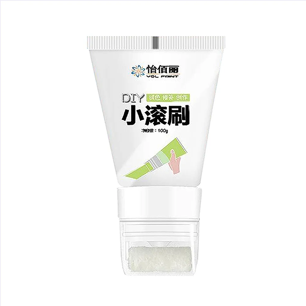 【Nick Shop】快乾小滾刷補牆膏100g-6入(2月型錄/牆面遮蓋膏/牆面修補漆/補牆漆/家用補牆漆)