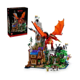 【LEGO 樂高】Ideas 21348 龍與地下城：紅龍傳奇(Dungeons & Dragons: Red Dragon”s Tale 居家擺設)
