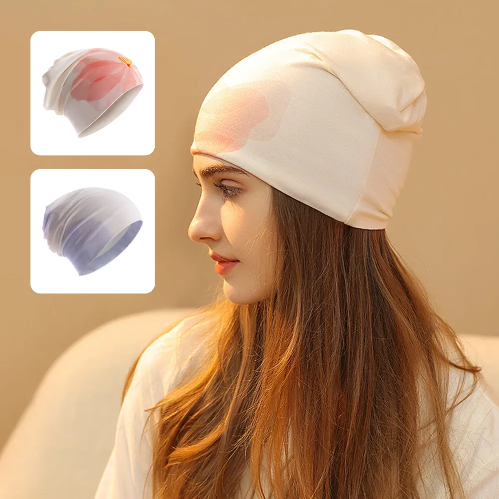 【OMRUI】四季薄款防風月子帽 包頭帽 化療帽 堆堆帽 睡帽(防頭風/月子保暖/護耳)