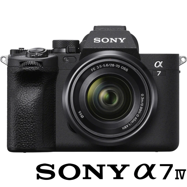 【SONY 索尼】ILCE-7M4K A7IV A7M4 A74 KIT 附 SEL2870(公司貨 全片幅無反微單眼相機 翻轉螢幕 直播)