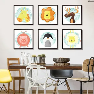 【JB Design】時尚壁貼(萌物相框)