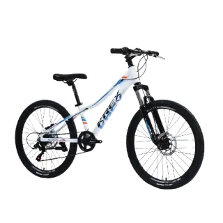 【KREX】台灣品牌 KREX TS 240 24吋登山車 Shimano 7速手轉式 碟煞版(自行車  登山車 腳踏車 SHIMANO)