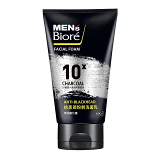 【MENS Biore】抗黑頭粉刺洗面乳(100g)