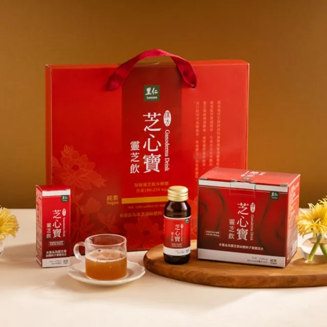 【里仁】芝心寶靈芝飲6入×60ml