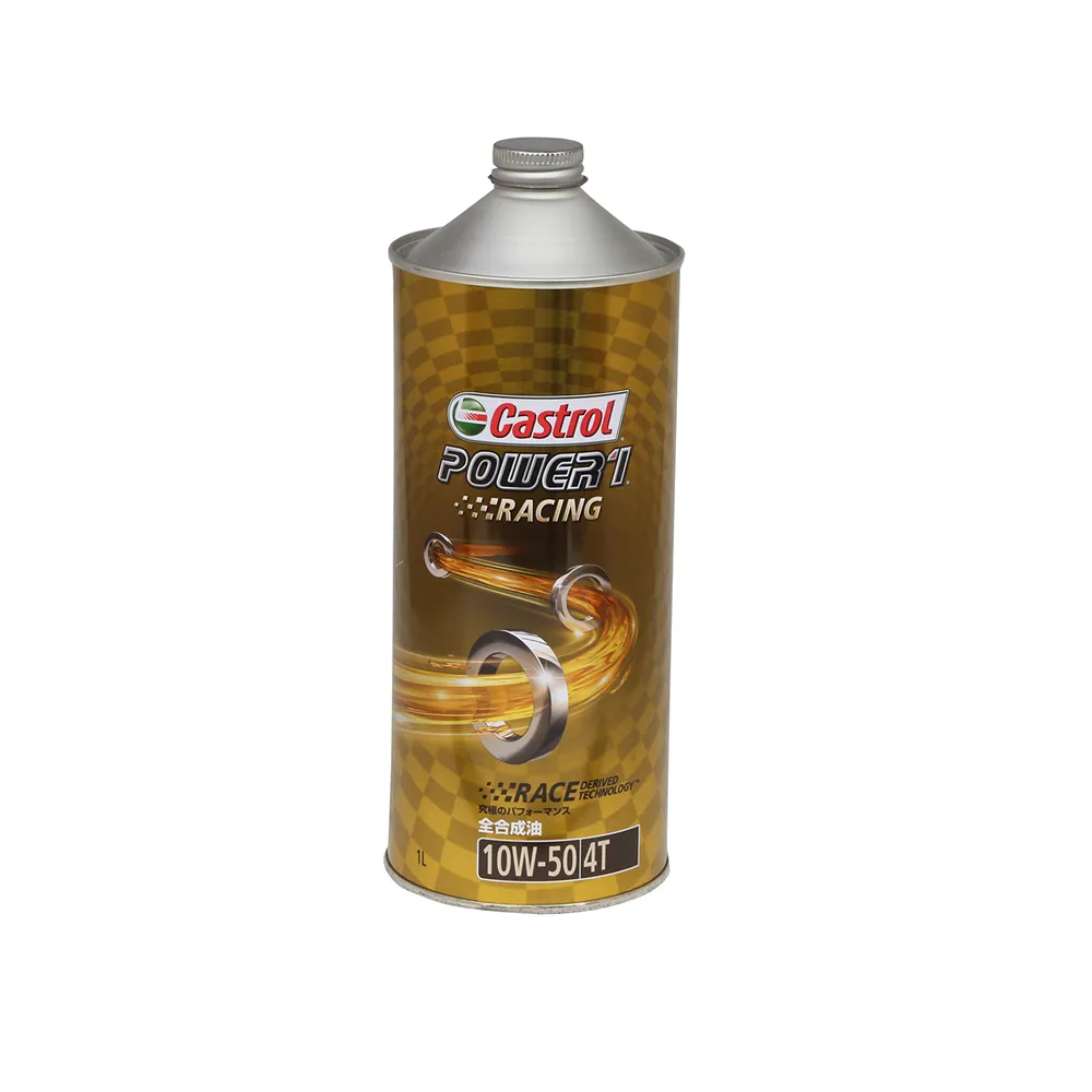 【CASTROL 嘉實多】Power 1 Racing 4T 10W-50(全合成機油1L)