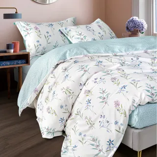 【Green 綠的寢飾】天絲™品牌萊賽爾四季被床包組(頂雙/加大均價  床包高度約35公分)