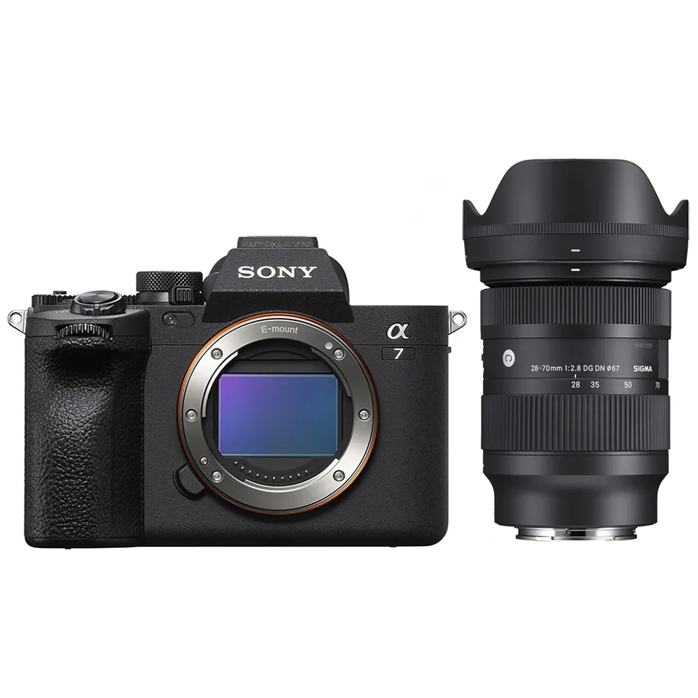 【SONY 索尼】ILCE-7M4 A7IV A7M4 A74 附 SIGMA 28-70mm F2.8 DG DN(公司貨 全片幅無反微單眼相機)