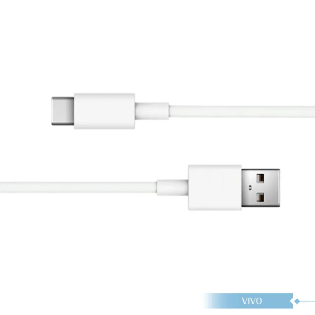 【vivo】4A 原廠 Type-C to USB-A 閃充充電線-密封裝 44W Max(11V/4A)