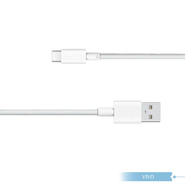 【vivo】8A 原廠 Type-C to USB-A 閃充充電線-密封裝 80W Max(11V/7.3A)