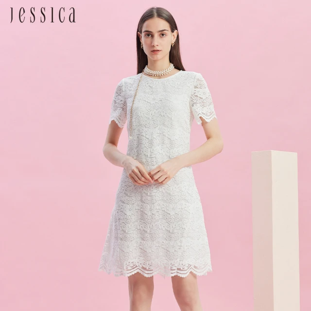 JESSICA 優雅甜美飄逸紗裙無袖洋裝243718 推薦