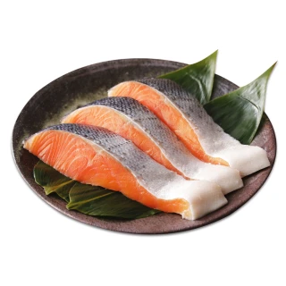 【好神】北海道風味薄鹽鮭魚3包組(300g/約4片/包)