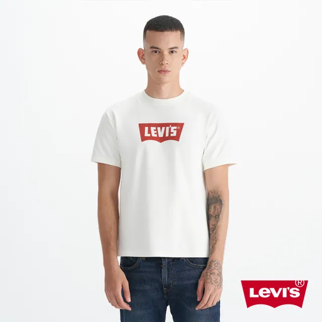 【LEVIS 官方旗艦】男款 短袖T恤 / 修身版型 / 經典LOGO TEE / 男生短袖  人氣新品 001AM-0003