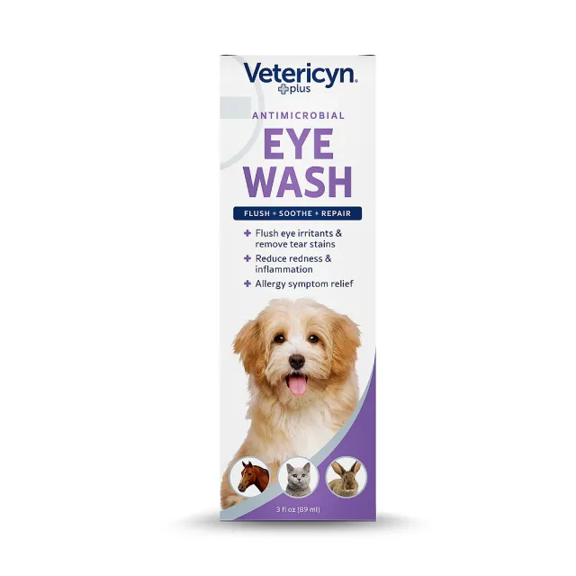 Vetericyn 維特萊森 全動物眼睛 三效潔護滴劑 （液態）3floz/89ml