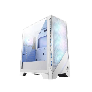 【MSI 微星】MAG FORGE 320R AIRFLOW WHITE ATX電腦機殼(顯卡限長39cm/塔扇限高16cm/玻璃側透)