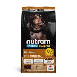 【Nutram 紐頓】T27無穀迷你犬-火雞配方2KG