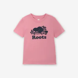 【Roots】Roots 大童-COOPER BEAVER 短袖T恤(粉紅色)