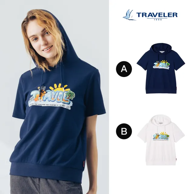 【TRAVELER 旅行者】24SS女款消臭吸排上衣_241TR844.845(消臭/排汗衣)