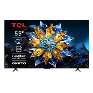 【TCL】55型 4K QLED PRO  Google TV 量子智能連網液晶顯示器(55C655 PRO-基本安裝)