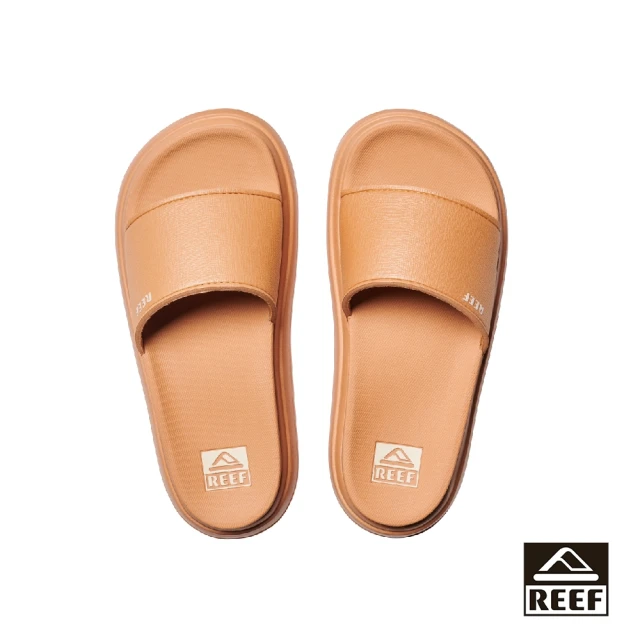 REEF CUSHION BONDI BAY 潮流舒適厚底潮流一片式拖鞋 CJ3965(女款 輕量舒適 柔軟)