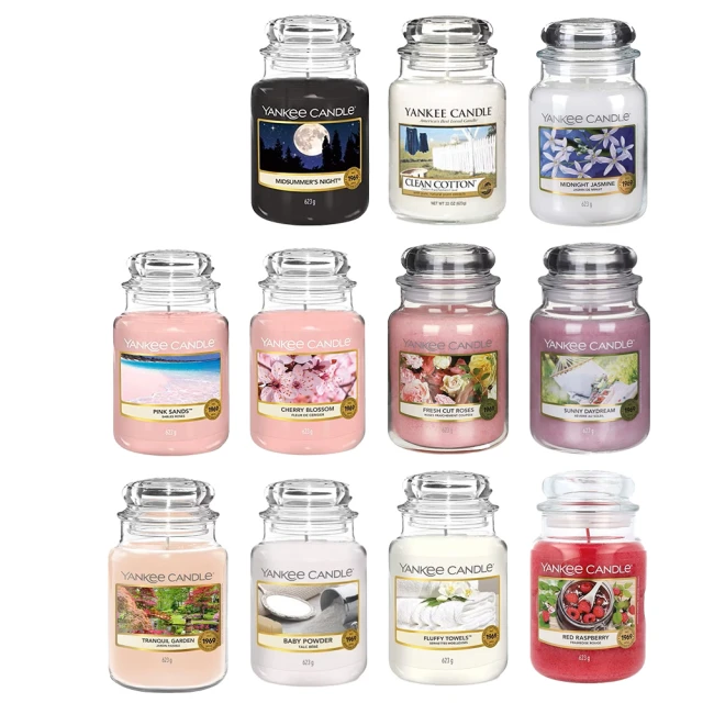 YANKEE CANDLE 香氛蠟燭大+小2入組(多款任選/平行輸入)