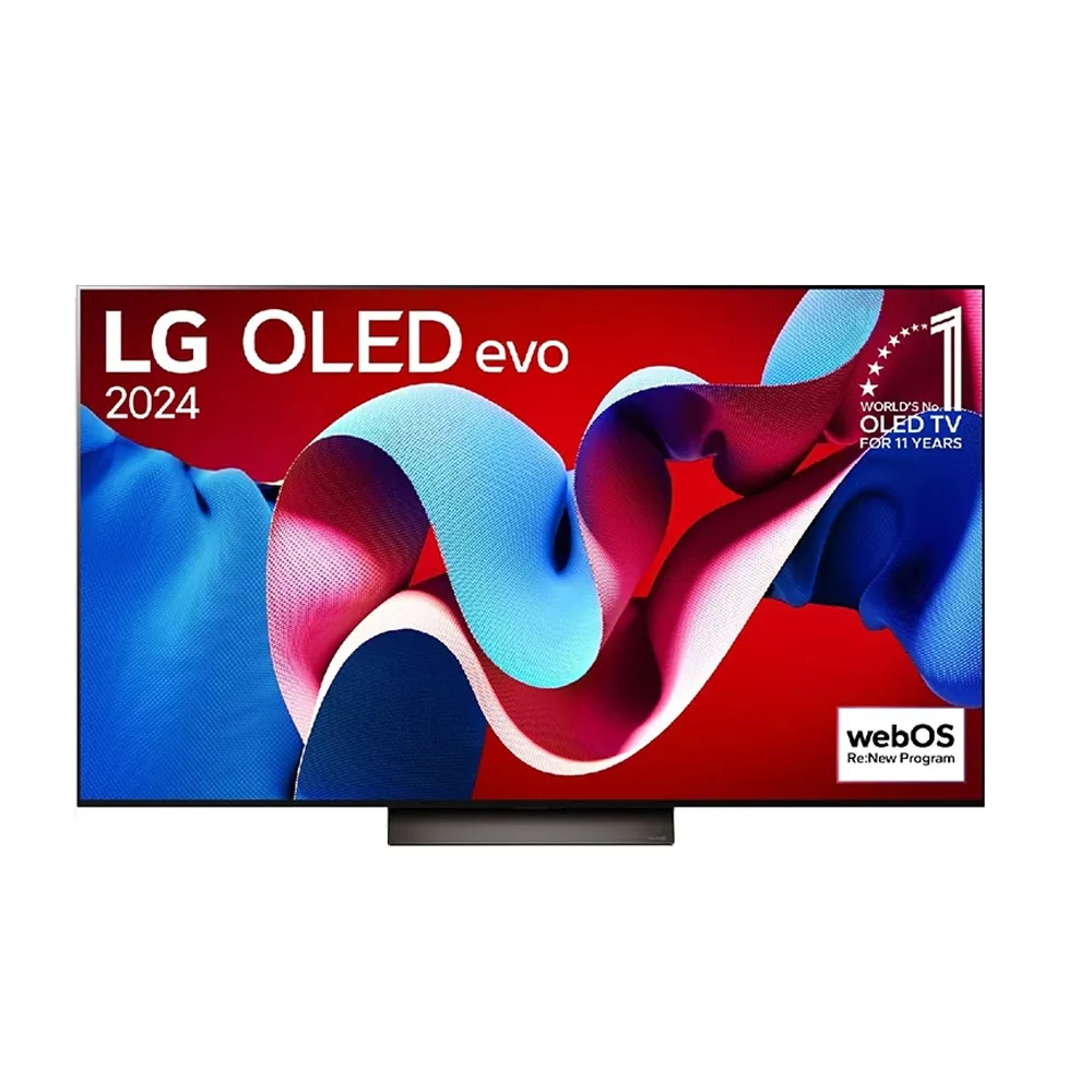 【LG 樂金】55型OLED evo C4 極緻系列 4K AI物聯網智慧電視(OLED55C4PTA)