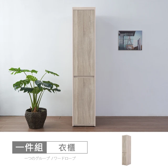AS 雅司設計 AS雅司-伽昀4×7尺衣櫥-118×57×2