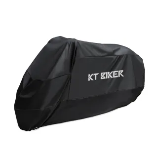 【KT BIKER】加厚款摩托車罩 L號(加厚 300D 防水車罩 防塵車罩 自行車 機車罩 車套)