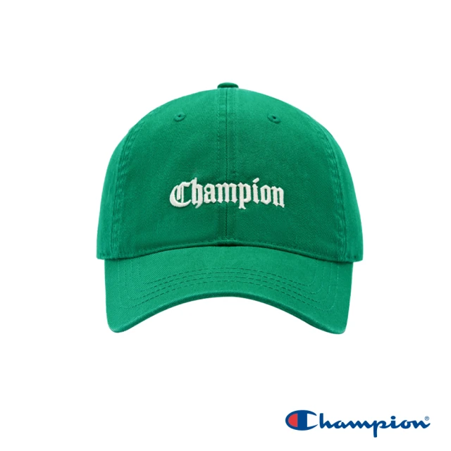 ChampionChampion 官方直營-哥德字體刺繡LOGO棒球帽(綠色)