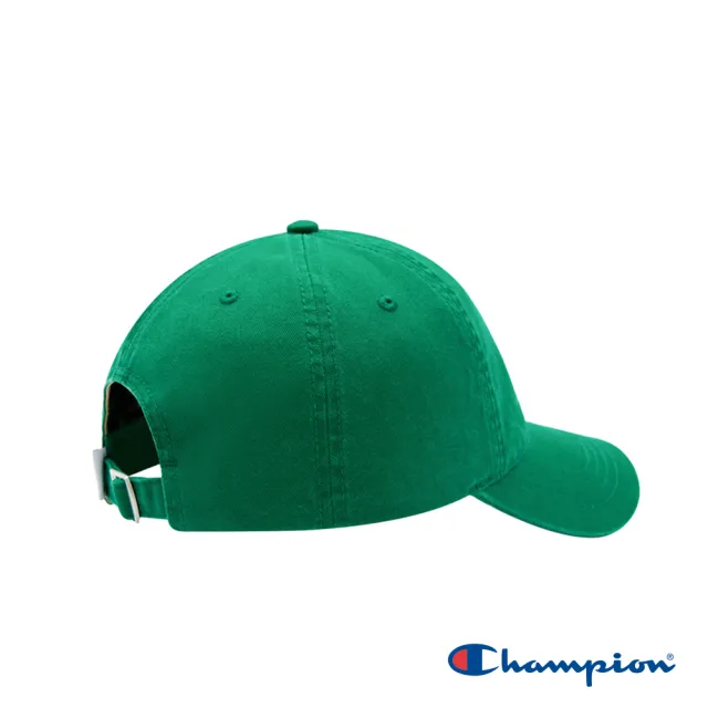 【Champion】官方直營-哥德字體刺繡LOGO棒球帽(綠色)