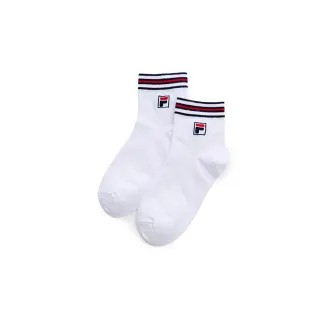 【FILA官方直營】基本款棉質短襪-白色(SCY-5003-WT)
