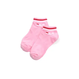 【FILA官方直營】基本款棉質踝襪-粉色(SCY-5001-PK)