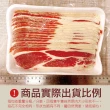 【約克街肉舖】美國安格斯凝脂牛五花肉片4盒(500g±10%/盒)