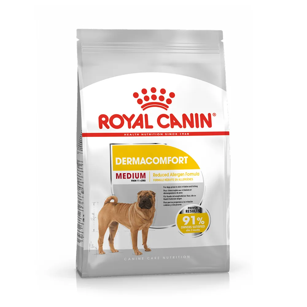 【ROYAL 法國皇家】皮膚保健中型成犬乾糧 DMM 12KG(狗乾糧 狗飼料)