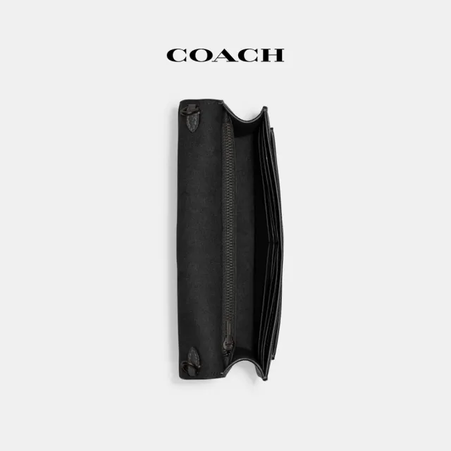 【COACH蔻馳官方直營】TABBY鏈帶手拿包-V5/黑色(CE772)