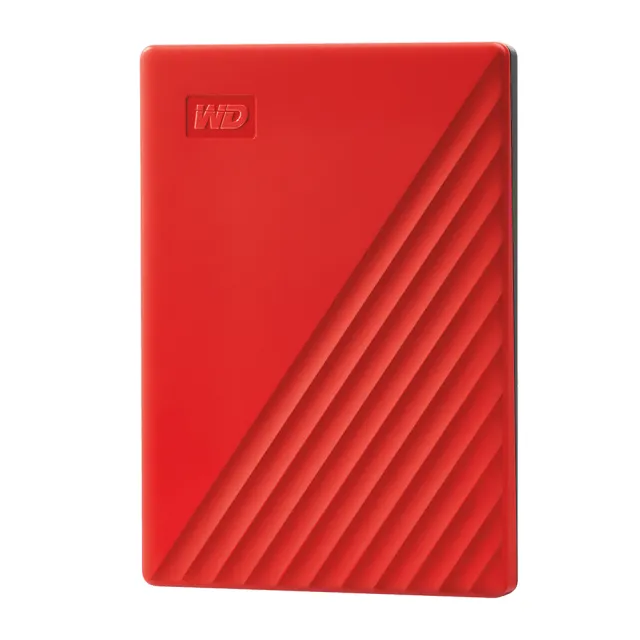 【WD 威騰】My Passport 2TB 2.5吋行動硬碟-紅(WDBYVG0020BRD-WESN)