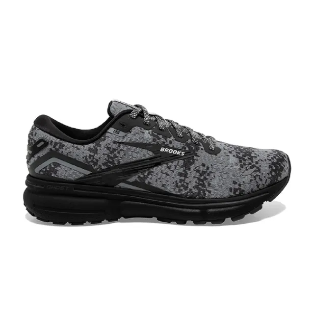 【BROOKS】女鞋 慢跑鞋 避震緩衝象限 GHOST 15 數位迷彩限定款(1203801B054)