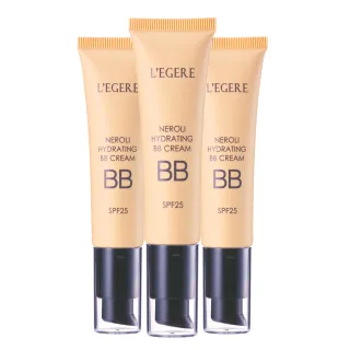 【LEGERE 蘭吉兒】橙花原液保濕BB霜SPF25 35ml(3入組)