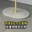 【靚白家居】輕奢階梯衣帽架 金色款 170CM S227(轉角架 玄關架 衣帽架 掛衣架 收納架 鞋架 衣櫃)