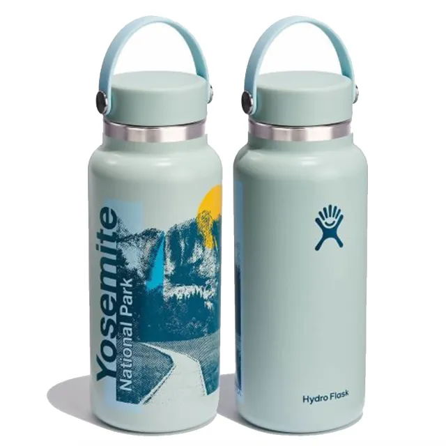 【Hydro Flask】32oz/946ml 寬口 真空 保溫瓶 美國國家公園 錫安 優勝美地 黃石(保冰 保溫 無毒 無鉛)
