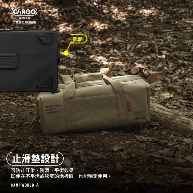 【Cargo】工業風工具收納袋(裝備收納袋 工具袋 工具收納 裝備包 收納包 戶外 露營 逐露天下)