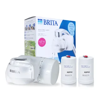 【BRITA】新款 Brita on tap 4重微濾龍頭式濾水器+1入微濾濾芯 共1機2芯(原裝平輸)