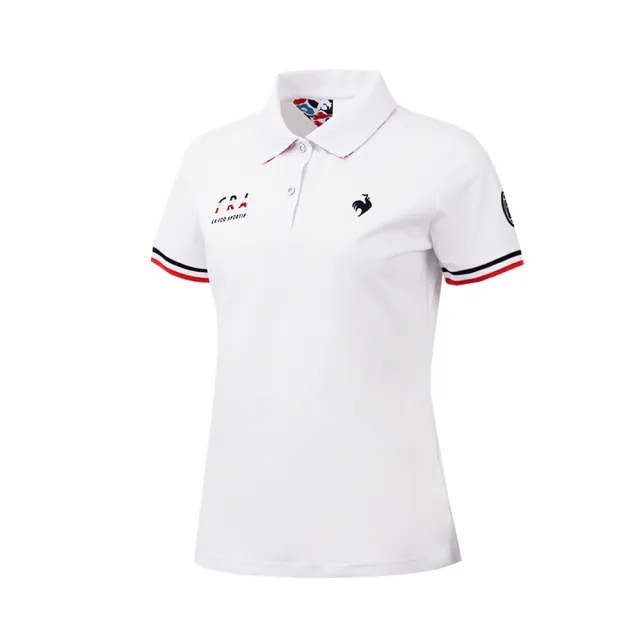 【LE COQ SPORTIF 公雞】休閒經典短袖POLO衫 男女款-4色-LWT21345_LWT22345