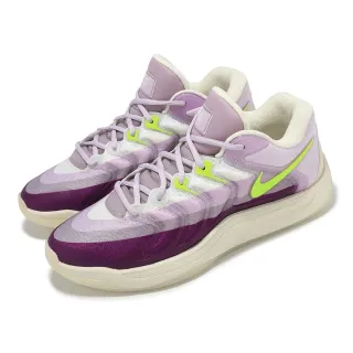 【NIKE 耐吉】籃球鞋 KD17 EP 男鞋 紫 米白 氣墊 杜蘭特 運動鞋(HF4083-902)