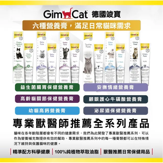 【Gimpet 竣寶】高齡貓關節保健營養膏(50g)