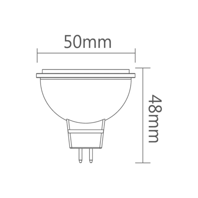 【DanceLight 舞光】1入組 LED MR16 8w(舞光原廠授權 杯燈 燈泡 投射 高亮度 燈具 崁燈 免驅)