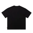【Dickies】男女款黑色純棉胸前簡約刺繡Logo休閒短袖T恤｜DK012964BLK