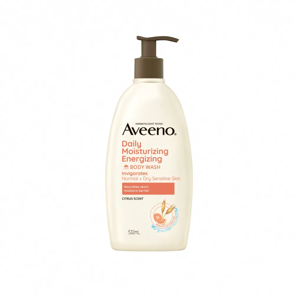 【Aveeno 艾惟諾】燕麥活力果香沐浴露532ml(沐浴乳)