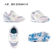 【NEW BALANCE】NB 童鞋 小童 運動鞋 休閒鞋 涼拖鞋 996 574 灰藍黑粉(IZ996MH3-W&NW327RK-W&NW327RA-W)