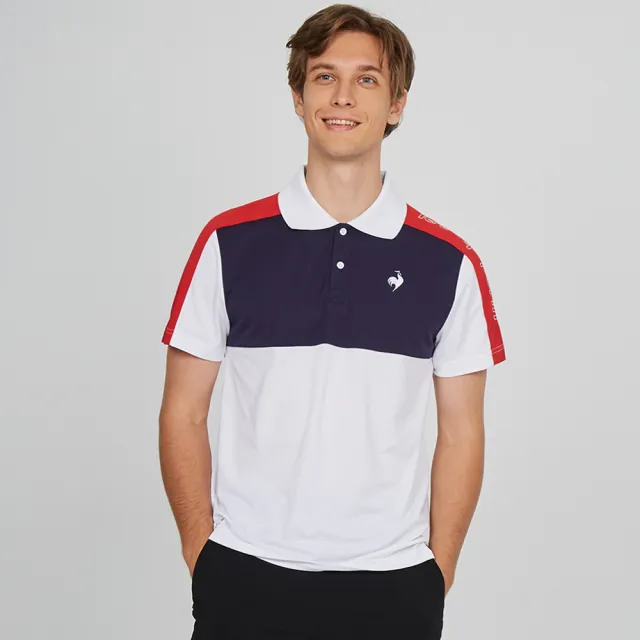 【LE COQ SPORTIF 公雞】運動TRAINING短袖POLO衫 男款-3色-LWT21843